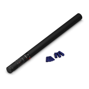 MAGICFX® Handheld Confetti Cannon 80 cm - donker blauw