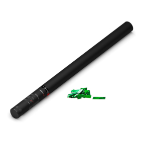 MAGICFX® Handheld Confetti Cannon 80 cm - groen metallic