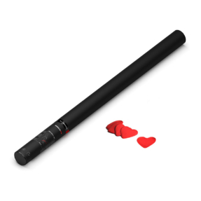 MAGICFX® Handheld Confetti Cannon 80 cm - harten rood