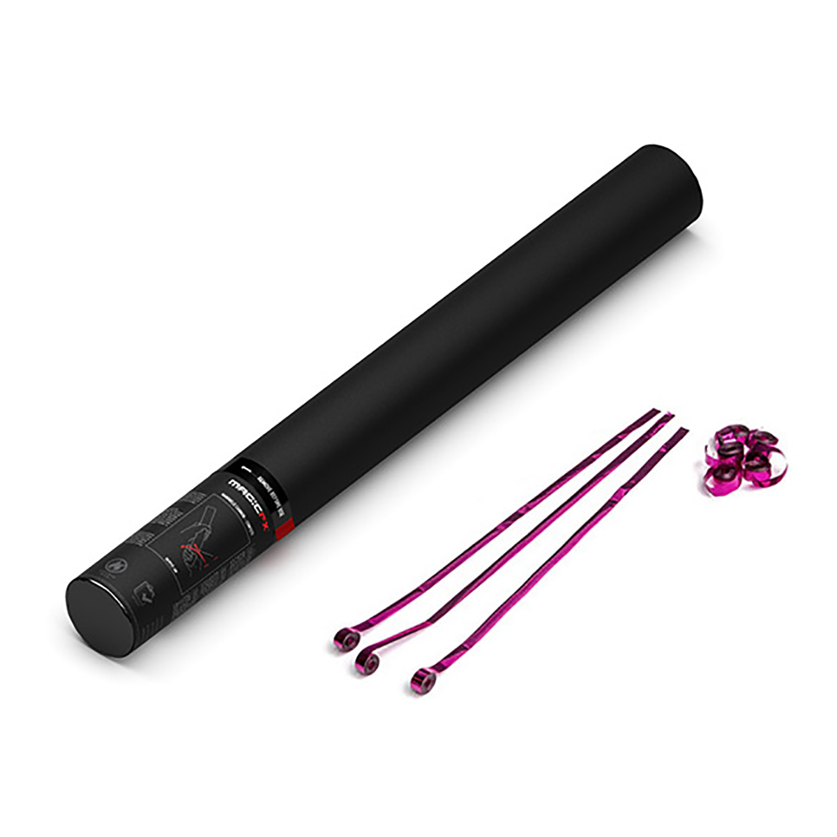 MAGICFX® Handheld Streamers Cannon 50 cm roze metallic kopen? Stage
