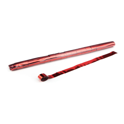 MAGICFX® Streamers 10m x 2,5cm - rood metallic