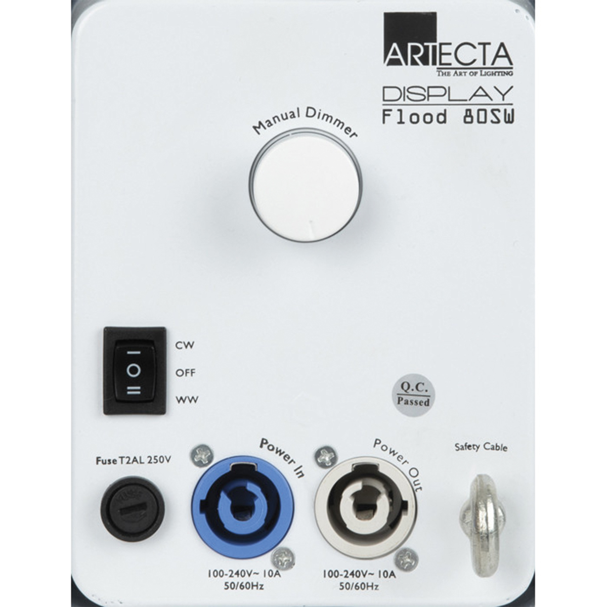 Artecta Display Flood 80 SW 80 W Schakelbaar Witte LED Flood - Wit Artecta Display Flood 80 SW 80 W Schakelbaar Witte LED Flood - Wit