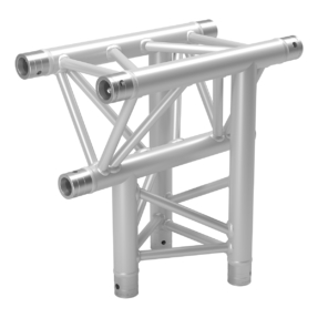 FORTEX FX33-T38 driehoek truss 3-weg T-stuk verticaal apex down