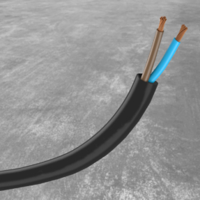 B-stock Omerin Silicable MC-ECS kabel 2x2,5mm2 - 100m op rol