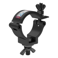 FORTEX Slimline Half Coupler truss klem WLL 100kg buis Ø48-51mm zwart