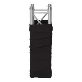 FORTEX Truss Stretch Cover voor 30 serie vierkant 100 cm (l) zwart