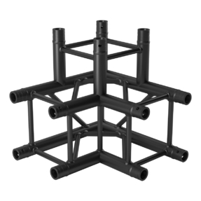 FORTEX FX34-C30 vierkant truss 3-weg 90 graden hoek zwart