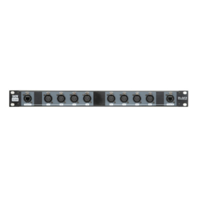 Showgear DS-24F/5 19″ - 5-pin DMX splitter naar RJ45