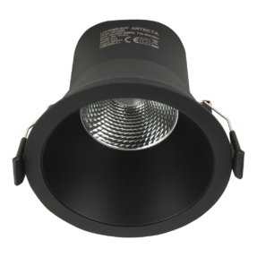 Artecta Malia-90 dimbare LED Inbouwspot 3000K zwart - 9W