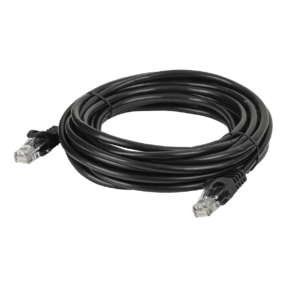 DAP Cat5e kabel - U/UTP zwart - 10m