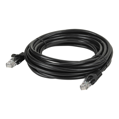 DAP Cat5e kabel - U/UTP zwart - 0,75 m