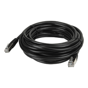 DAP CAT6 kabel - F/UTP zwart - 6 m