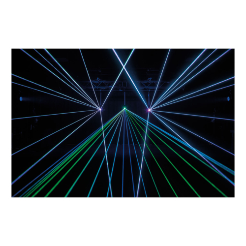 Showtec Solaris 11.0 RGB-laser met Pangolin FB4