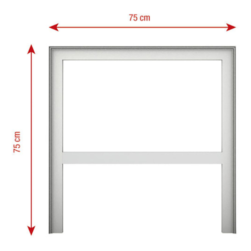 WENTEX® SET Frame - A Module 75x75cm (HxB)