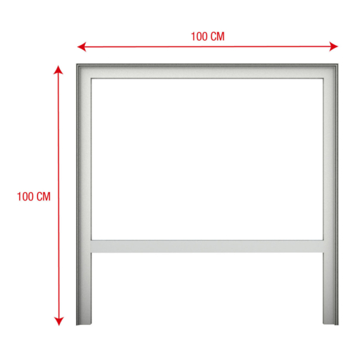 WENTEX® SET Frame - A Module 100x100cm (HxB)