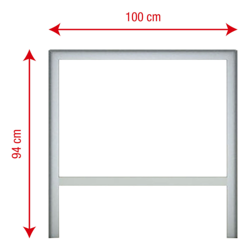WENTEX® SET Frame - A Module 94x100cm (HxB)