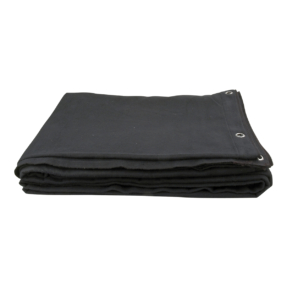 Showgear Backdrop 300 gram/m² 3m (b) x 6m (h) zwart