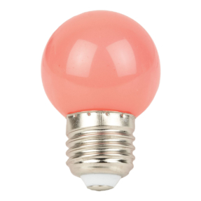 Showgear G45 LED lamp E27 - roze