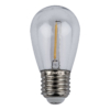 Showgear S14 LED lamp E27 - dimbaar warm wit