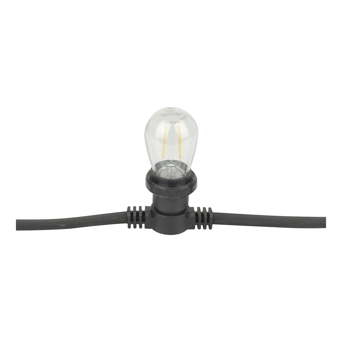 Showgear Festoonlight E27 Prikkabel 100cm tussenruimte – zwart 50m Showgear Festoonlight E27 Prikkabel 100cm tussenruimte – zwart 50m
