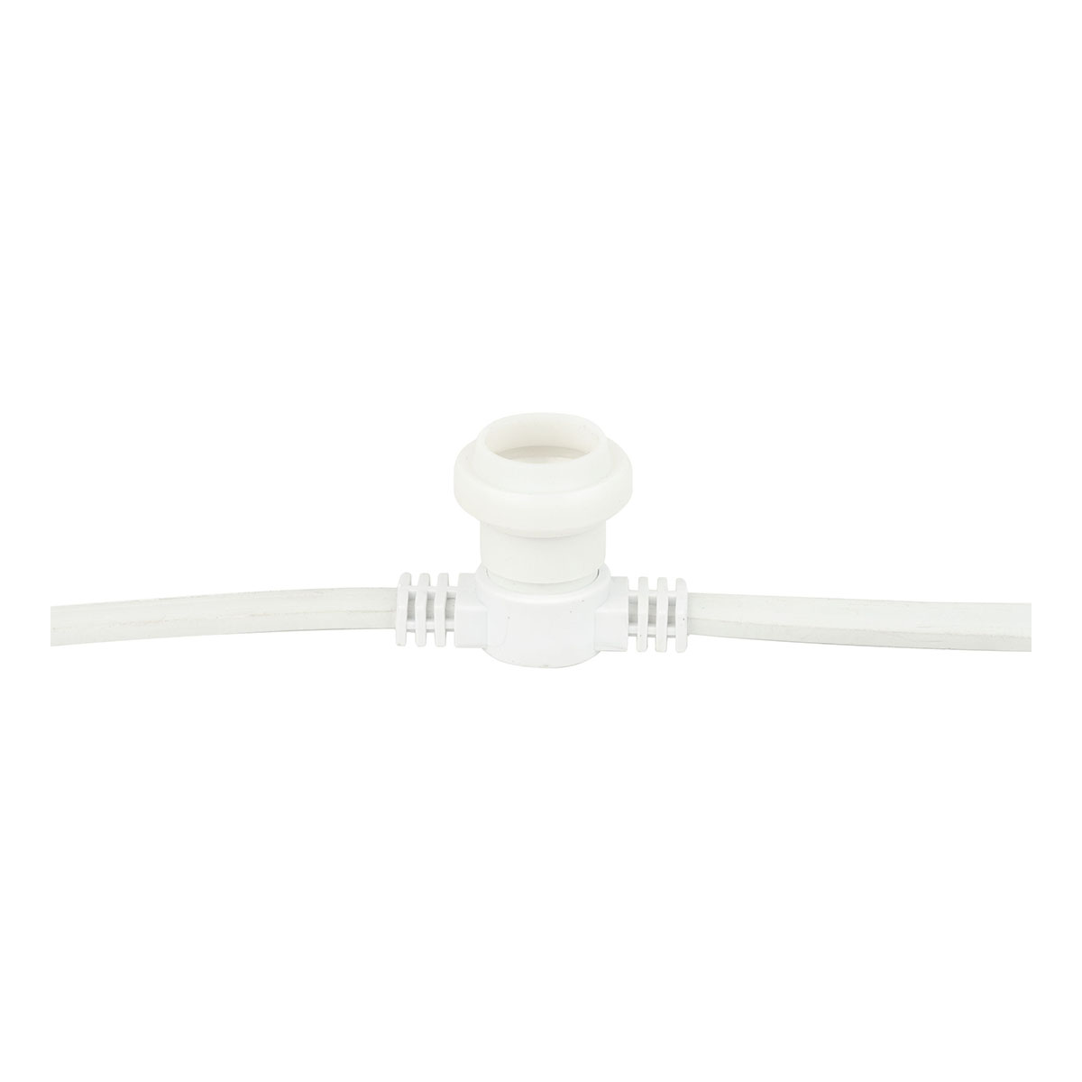 Showgear Festoonlight E27 Prikkabel 100cm tussenruimte - wit 10m Showgear Festoonlight E27 Prikkabel 100cm tussenruimte - wit 10m