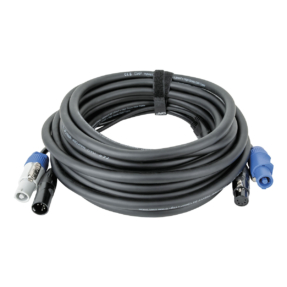 DAP FP21 Hybrid Cable - Combikabel Power Pro / 5-pin XLR - DMX - 10m