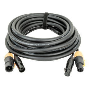 DAP FP23 Hybrid Cable – Combikabel Power Pro True / 5-pin XLR – DMX – 10m