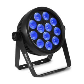 BeamZ BAC509 aluminium LED Par met 12x 10W LED's 4-in-1