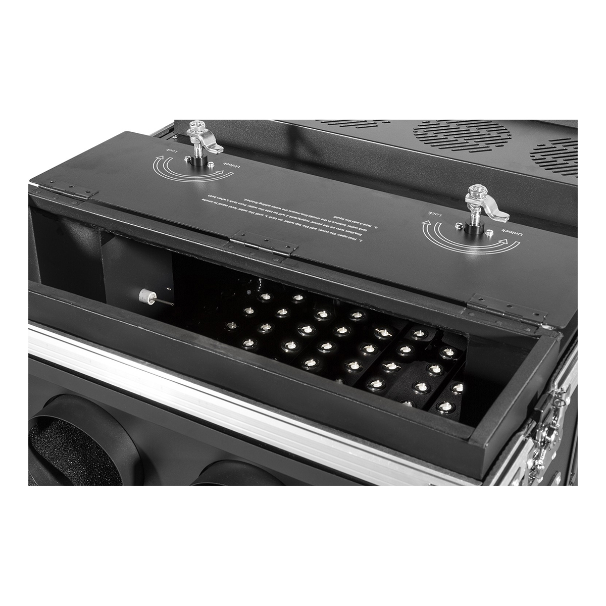 BeamZ LF6000 low fog rookmachine met dubbele output voor laaghangende rook BeamZ LF6000 low fog rookmachine met dubbele output voor laaghangende rook