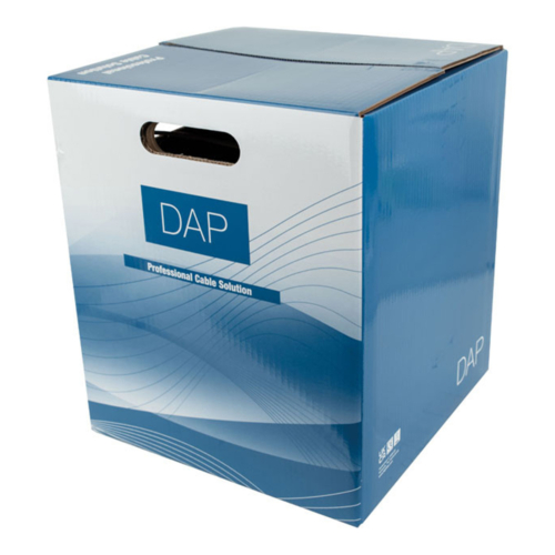 DAP SPC-225-DCA-s2-d0-a3 - CPR Luidsprekerkabel - 2x 0,75 mm² - 300m zwart