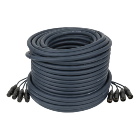 DAP FL91 DMX Multikabel 4-weg met Neutrik 5-pin XLR - 50 meter