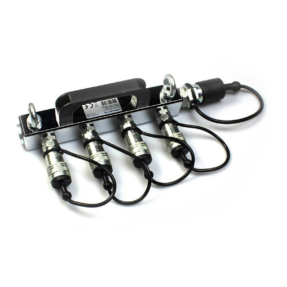 MAGICFX® CO2 high pressure distrib. block - 1x 3/4 hose in, 4x 3/8 ou