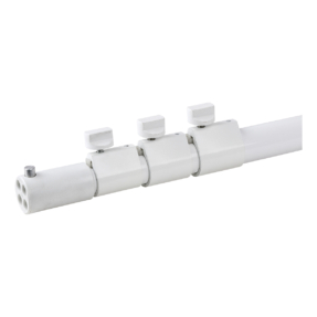 WENTEX® Pipe & Drape telescoop staander 180 – 500 cm – wit