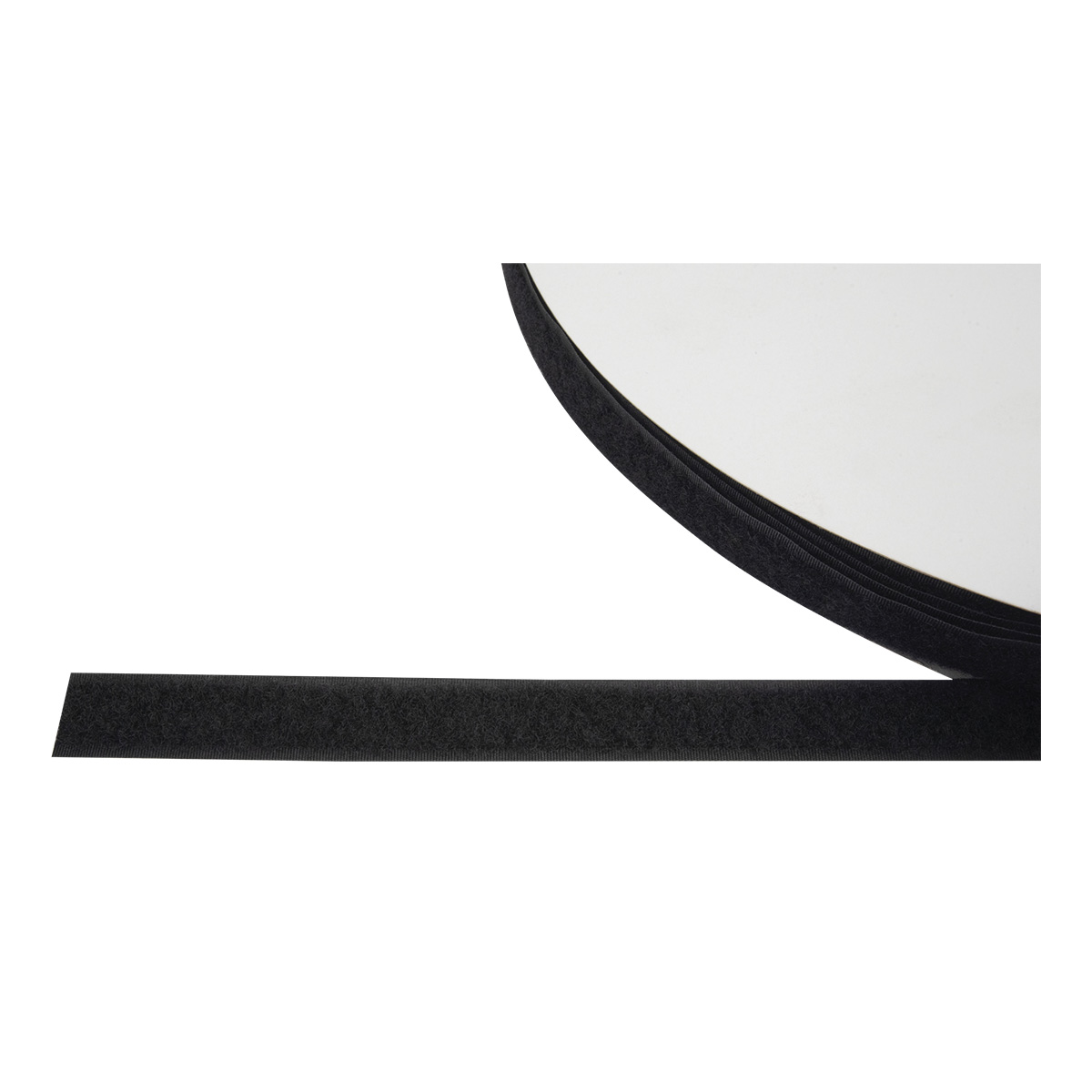 Showgear Klittenband lusdeel 50m x 20mm zwart Showgear Klittenband lusdeel 50m x 20mm zwart