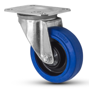 FORTEX Blue Wheel zwenkwiel Ø100mm WLL 200 kg