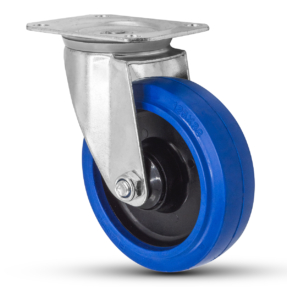 FORTEX Blue Wheel zwenkwiel Ø125mm WLL 220 kg