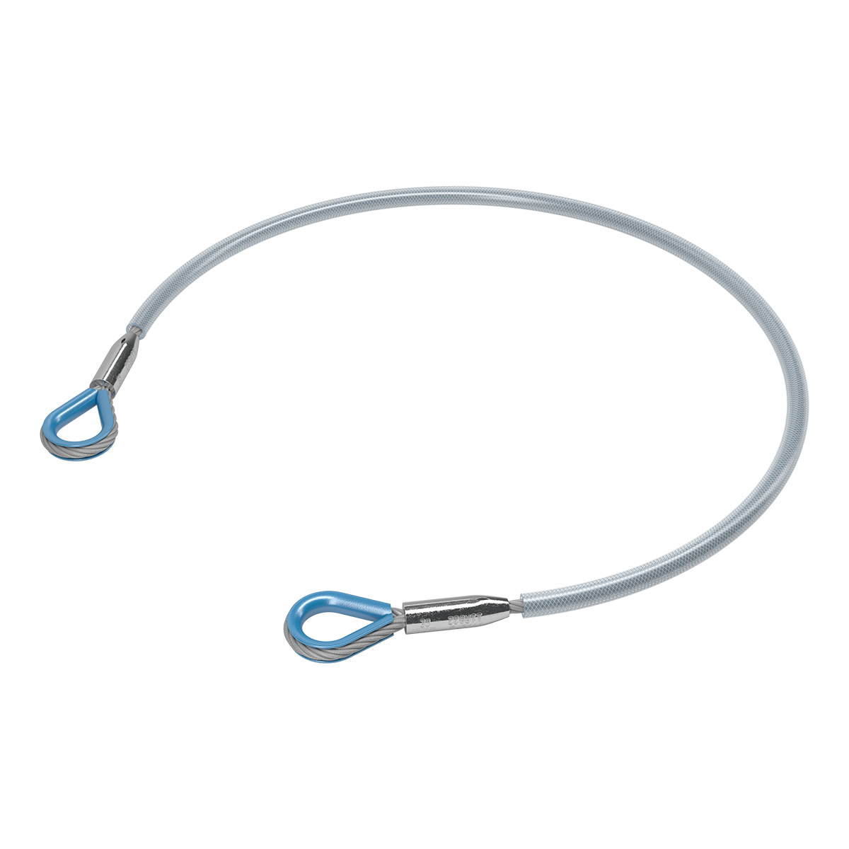 FORTEX PVC Steel 1,5 meter - Ø10mm 1T staalkabel 6x 36 + stk certificaat FORTEX PVC Steel 1,5 meter - Ø10mm 1T staalkabel 6x 36 + stk certificaat