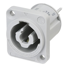 Neutrik® NAC3MPXXB powerCON Chassis output connector 20A grijs
