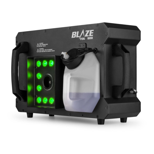 BeamZ rookmachine BLAZE800 - Horizontale en verticale rookmachine met LED - 800W