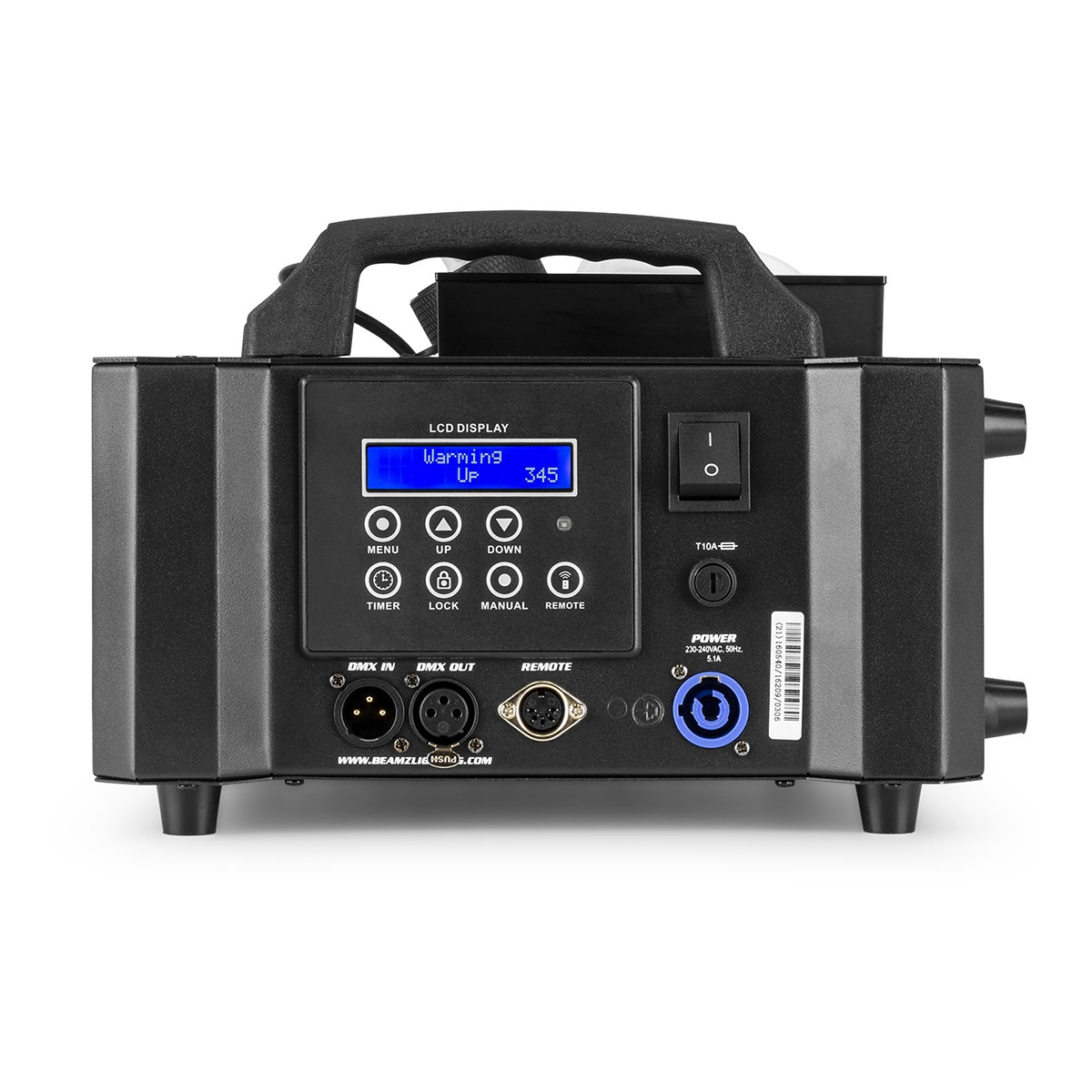 BeamZ rookmachine BLAZE1200 - Horizontale en verticale rookmachine met LED - 1200W BeamZ rookmachine BLAZE1200 - Horizontale en verticale rookmachine met LED - 1200W