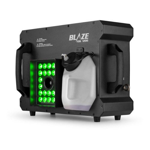 BeamZ rookmachine BLAZE1200 - Horizontale en verticale rookmachine met LED - 1200W