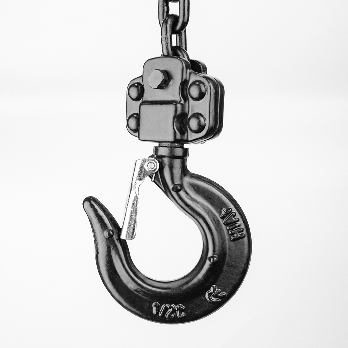 DISCONTINUED FORTEX Handtakel WLL 500kg - 6 meter hijshoogte - zwart DISCONTINUED FORTEX Handtakel WLL 500kg - 6 meter hijshoogte - zwart