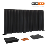 WENTEX® Pipe & Drape set - 3x3 meter systeem inclusief gordijn