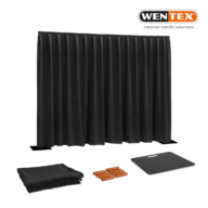 WENTEX® Pipe & Drape set - 3x3 meter systeem inclusief gordijn WENTEX® Pipe & Drape set - 3x3 meter systeem inclusief gordijn