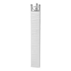 FORTEX Truss Stretch Cover voor 30 serie driehoek 200 cm (l) wit