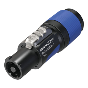 Neutrik® NAC3FXXA-W-S PowerCON blauw power-in NAC3FXXA-W-S Connector - S