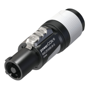 Neutrik® NAC3FXXB-W-S PowerCON grijs power-out NAC3FXXB-W-S Connector - S