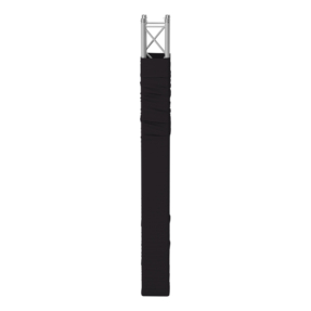FORTEX Truss Stretch Cover voor 30 serie vierkant 300 cm sleeve zwart