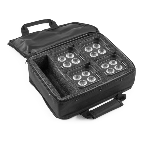 BeamZ AC470 flightbag - Tas voor 4 BBP90 uplights en extra ruimte voor accessoires