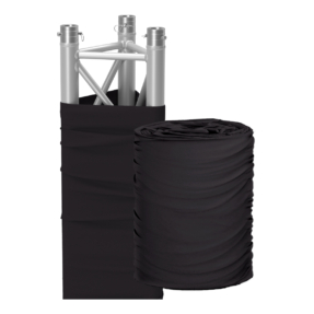 FORTEX Truss Stretch Cover voor 30 serie driehoek Rol 30 meter sleeve zwart